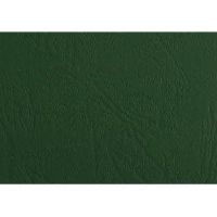 gbc ibico binding cover leathergrain 300gsm a4 green pack 100