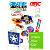 creative laminating pouches 125mic a4 pack 100