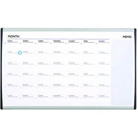 quartet arc calendar board cubicle 460 x 760mm