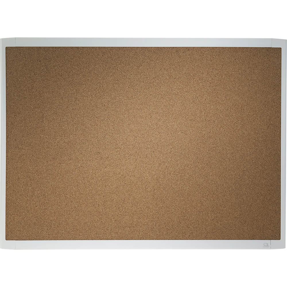 Image for QUARTET BASICS CORKBOARD 580 X 430MM WHITE FRAME from Emerald Office Supplies Office National
