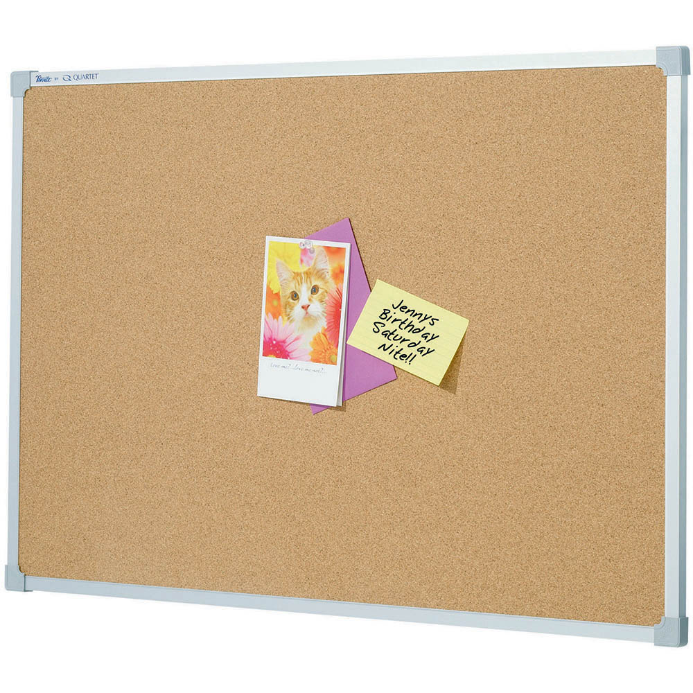Image for QUARTET PENRITE CORKBOARD ALUMINIUM FRAME 900 X 900MM from OFFICE NATIONAL CANNING VALE