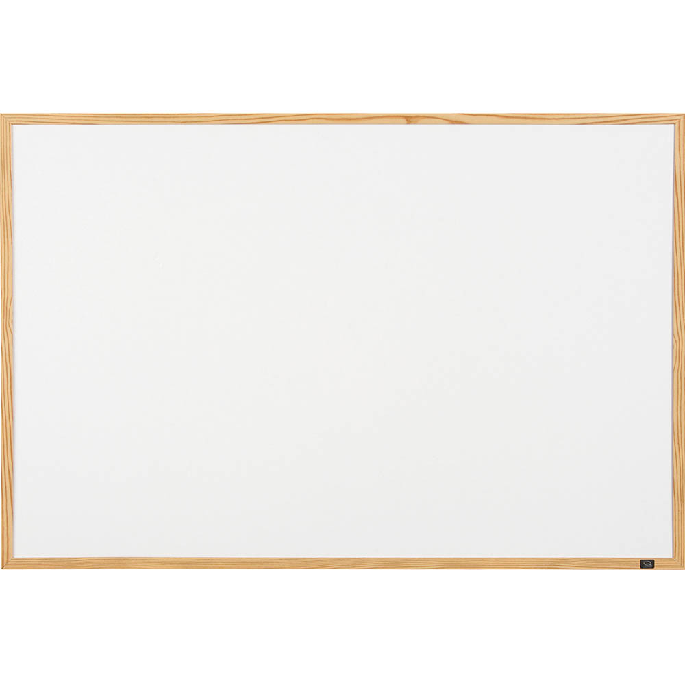 Image for QUARTET ECONOMY WHITEBOARD NON-MAGNETIC 900 X 600MM PINE FRAME from Axsel Office National