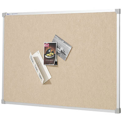 Image for QUARTET PENRITE FABRIC BULLETIN BOARD 900 X 600MM BEIGE from Office National Sydney Stationery