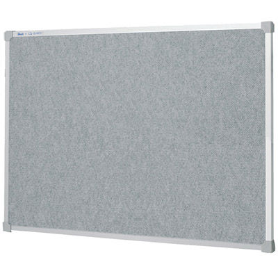 Image for QUARTET PENRITE FABRIC BULLETIN BOARD 1200 X 900MM LIGHT GREY from Office National