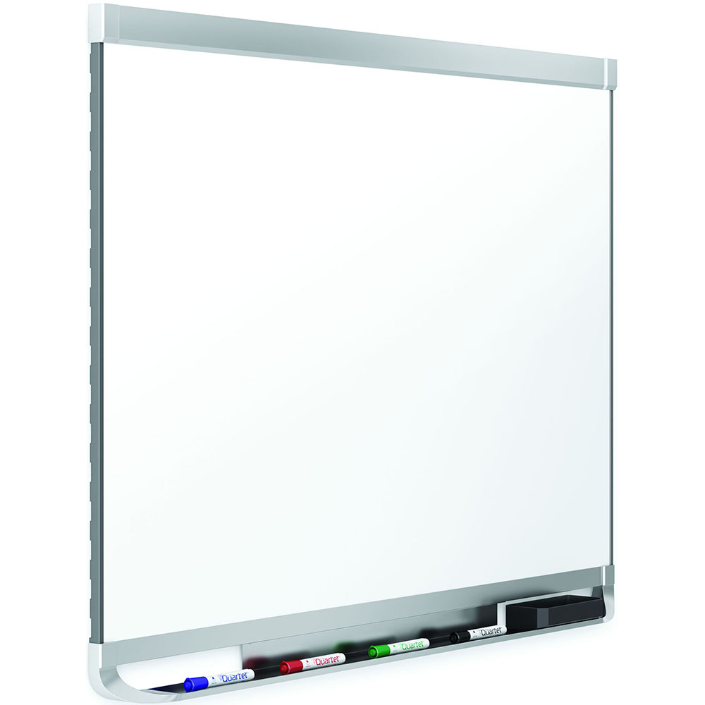 Image for QUARTET PRESTIGE-2 WHITEBOARD MAGNETIC 1200 X 915MM ALUMINIUM FRAME from Emerald Office Supplies Office National