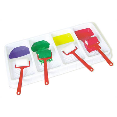 Image for EDUCATIONAL COLOURS ROLLER TRAY FOUR BAY WHITE from Office National Hobart