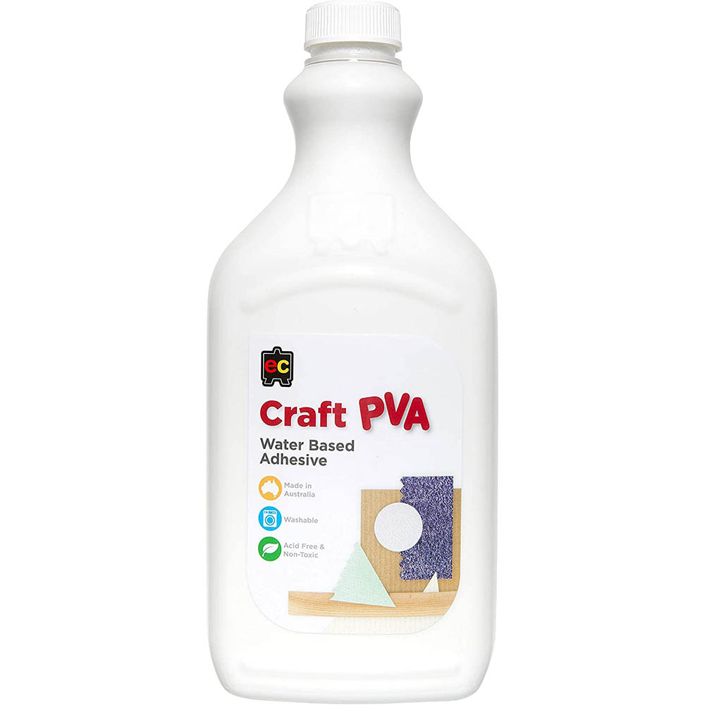 Image for EDUCATIONAL COLOURS CRAFT PVA GLUE 2 LITRE from PaperChase Office National