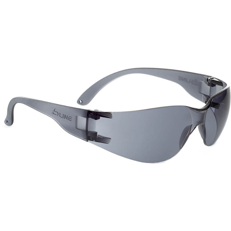 Image for BOLLE SAFETY B-LINE BL30 SAFETY GLASSES RIMLESS SMOKE from BACK 2 BASICS & HOWARD WILLIAM OFFICE NATIONAL