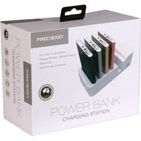 laser powerbank charging station white