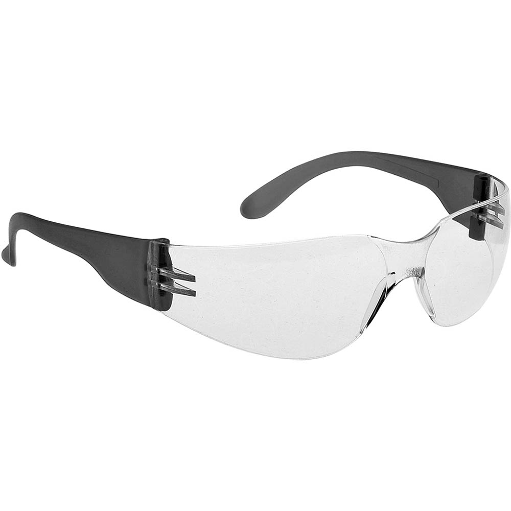 Image for PORTWEST PW32 WRAP AROUND SAFETY SPECTACLES CLEAR from Discount Office National