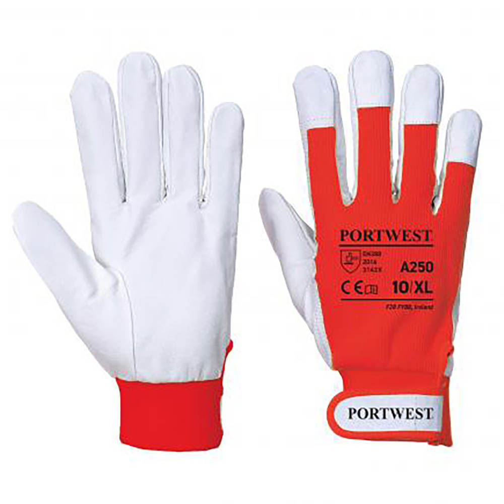 Image for PORTWEST TERGSUS GLOVE XL ORANGE from BACK 2 BASICS & HOWARD WILLIAM OFFICE NATIONAL