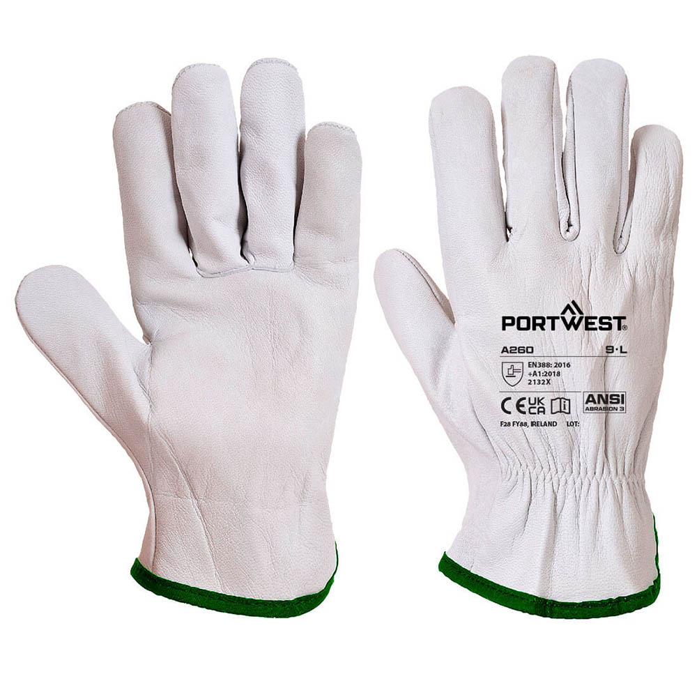 Image for PORTWEST OVES DRIVER GLOVE MEDIUM GREY from Surry Office National