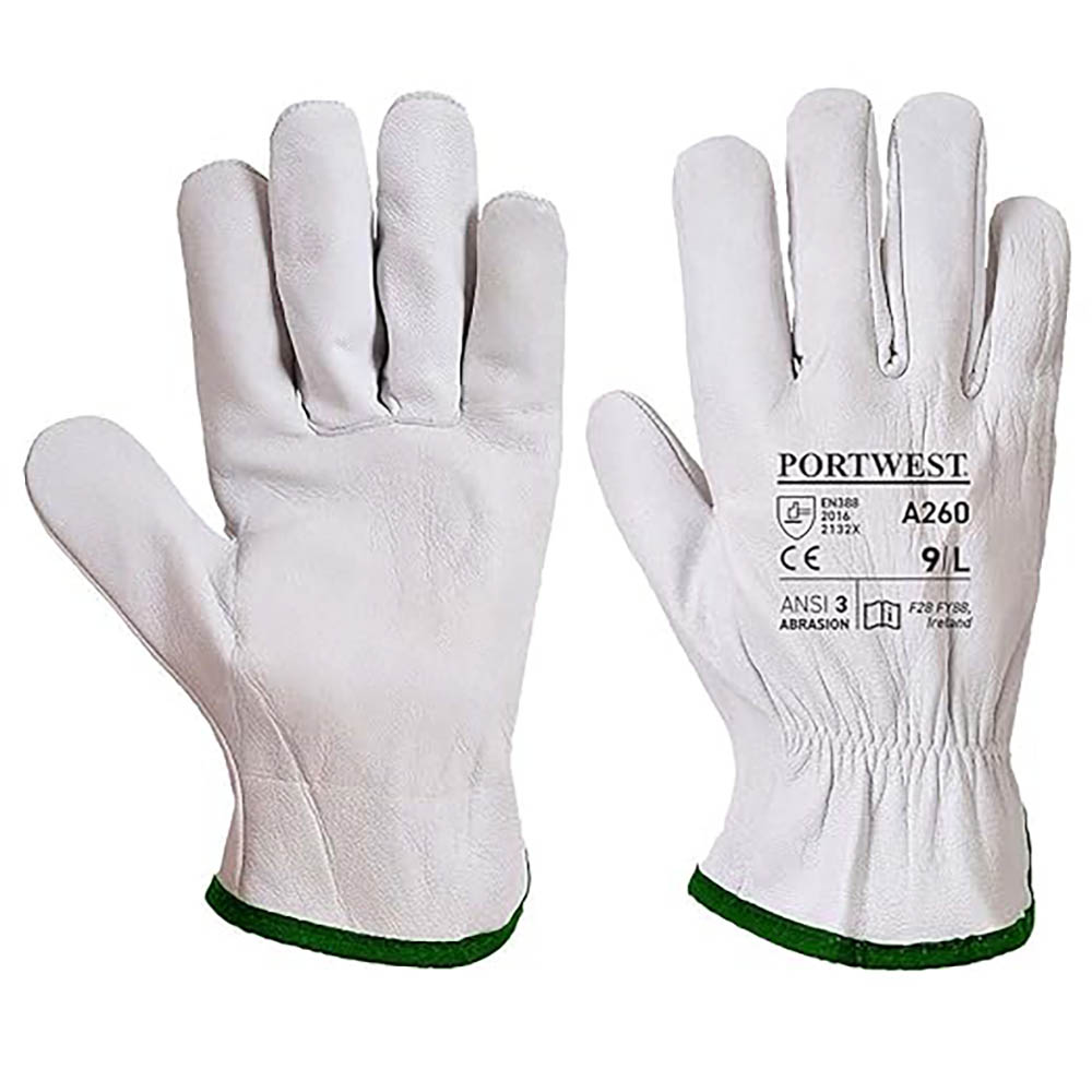 Image for PORTWEST OVES DRIVER GLOVE XXL GREY from Paul John Office National