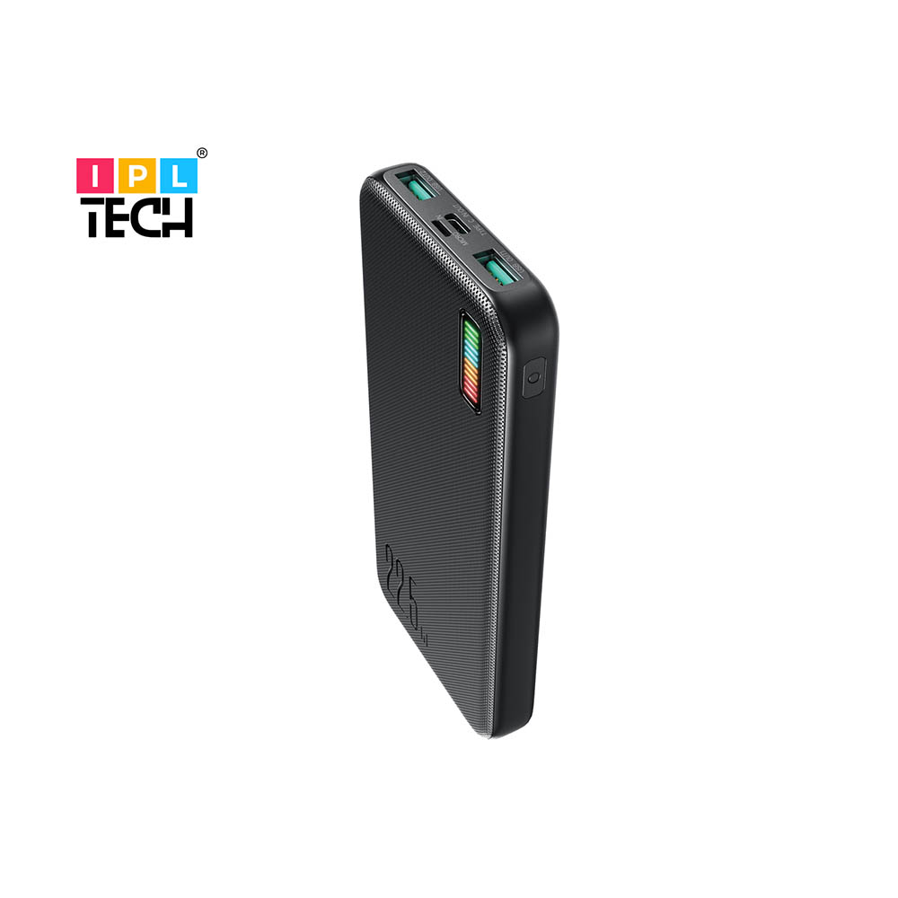 Image for IPL TECH TURBOCHARGE POWER BANK 10000MAH BLACK from Office National