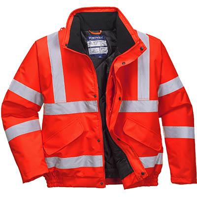 Image for PORTWEST S463 HI-VIS BOMBER JACKET from Axsel Office National