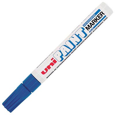 Image for UNI-BALL PX-20 PAINT MARKER BULLET 2.8MM BLUE from Axsel Office National