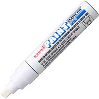 uni-ball px-30 paint marker chisel 8.0mm white