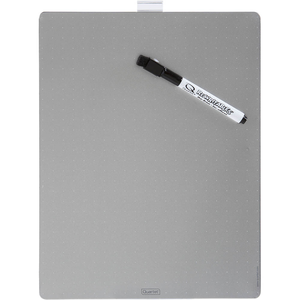Image for QUARTET WHITEBOARD TILE MAGNETIC 216 X 280MM SILVER from Emerald Office Supplies Office National