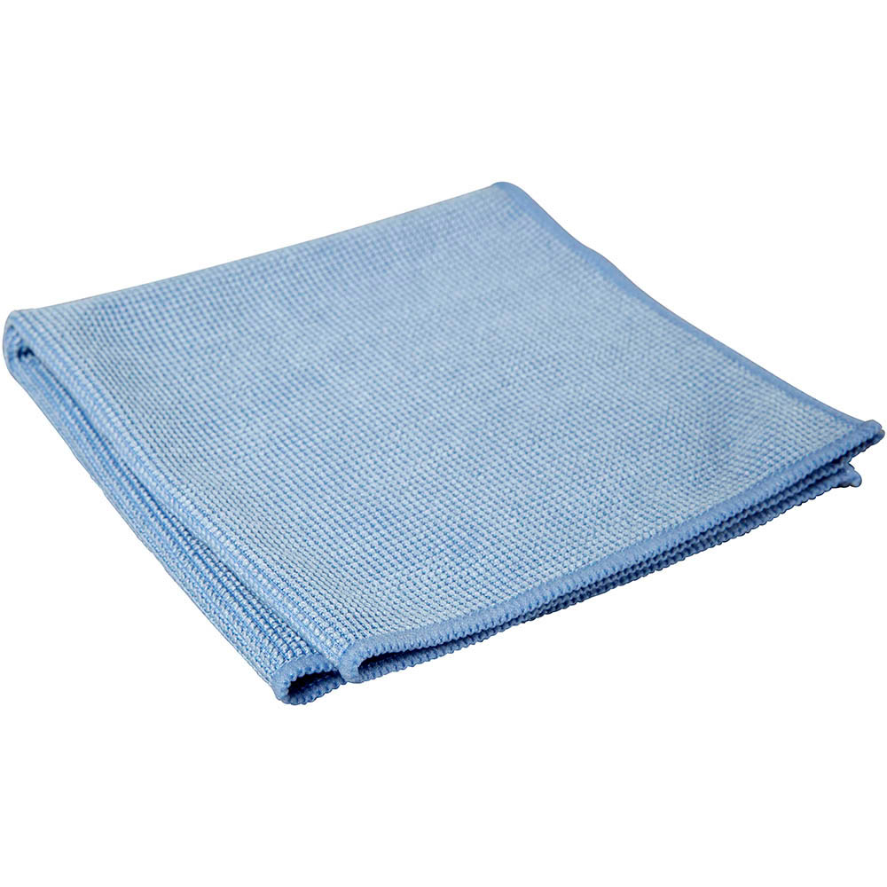 Image for QUARTET LED MICROFIBRE CLEANING CLOTHS BLUE PACK 2 from Discount Office National