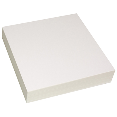 Image for BRENEX FLASH CARD BLANK 203 X 203MM WHITE PACK 100 from Ezi Office National Tweed
