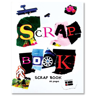Image for BRENEX SCRAPBOOK 100GSM 64 PAGE 340 X 240MM from BACK 2 BASICS & HOWARD WILLIAM OFFICE NATIONAL