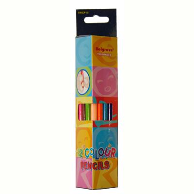 Image for BELGRAVE TRIANGULAR COLOURED PENCIL ASSORTED PACK 12 from PaperChase Office National
