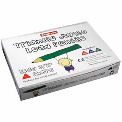 Image for BELGRAVE TRIANGULAR JUMBO PENCILS HB PACK 72 from Surry Office National