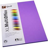 quill coloured a4 copy paper 80gsm lilac pack 100 sheets