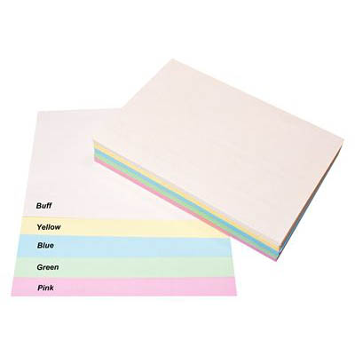 Image for QUILL XL MULTIOFFICE COLOURED A4 COPY PAPER 80GSM PASTEL ASSORTED PACK 500 SHEETS from Axsel Office National