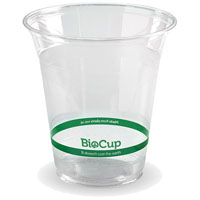 biopak biocup pla cup 360ml clear pack 50