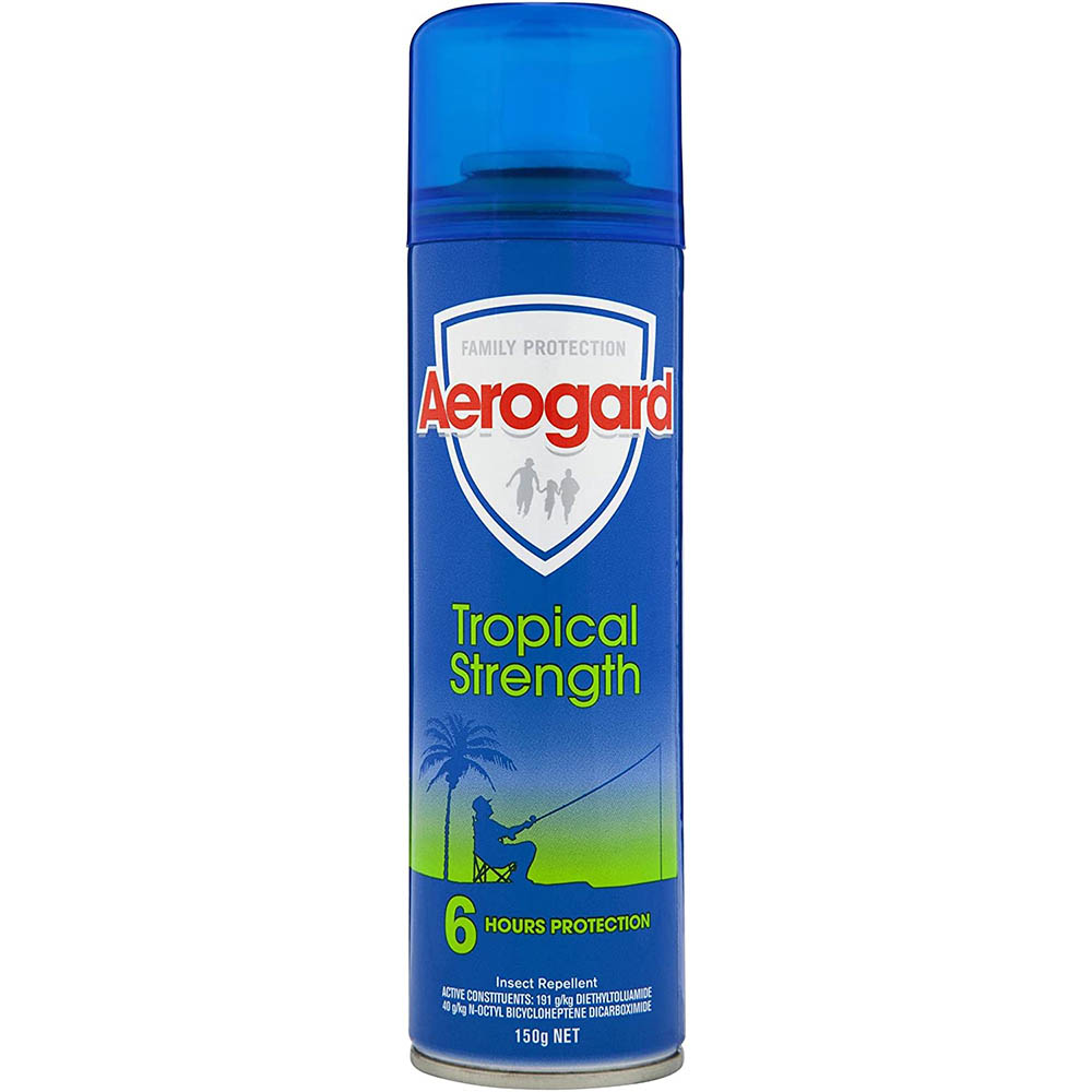 Image for AEROGARD TROPICAL STRENGTH INSECT REPELENT 150G from Office National