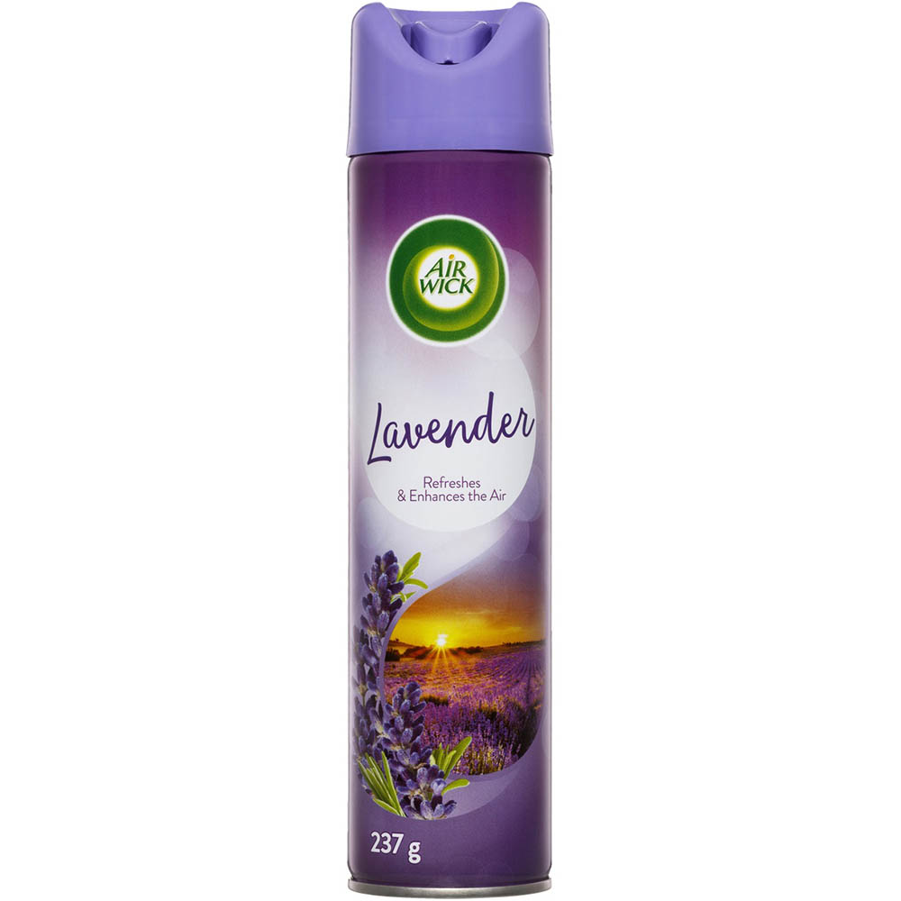 Image for AIRWICK AEROSOL AIR FRESHENER LAVENDER 237G from Angletons Office National
