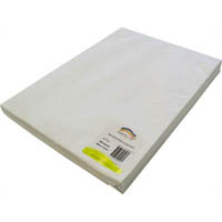 rainbow easel paper 380 x 510mm white pack 500