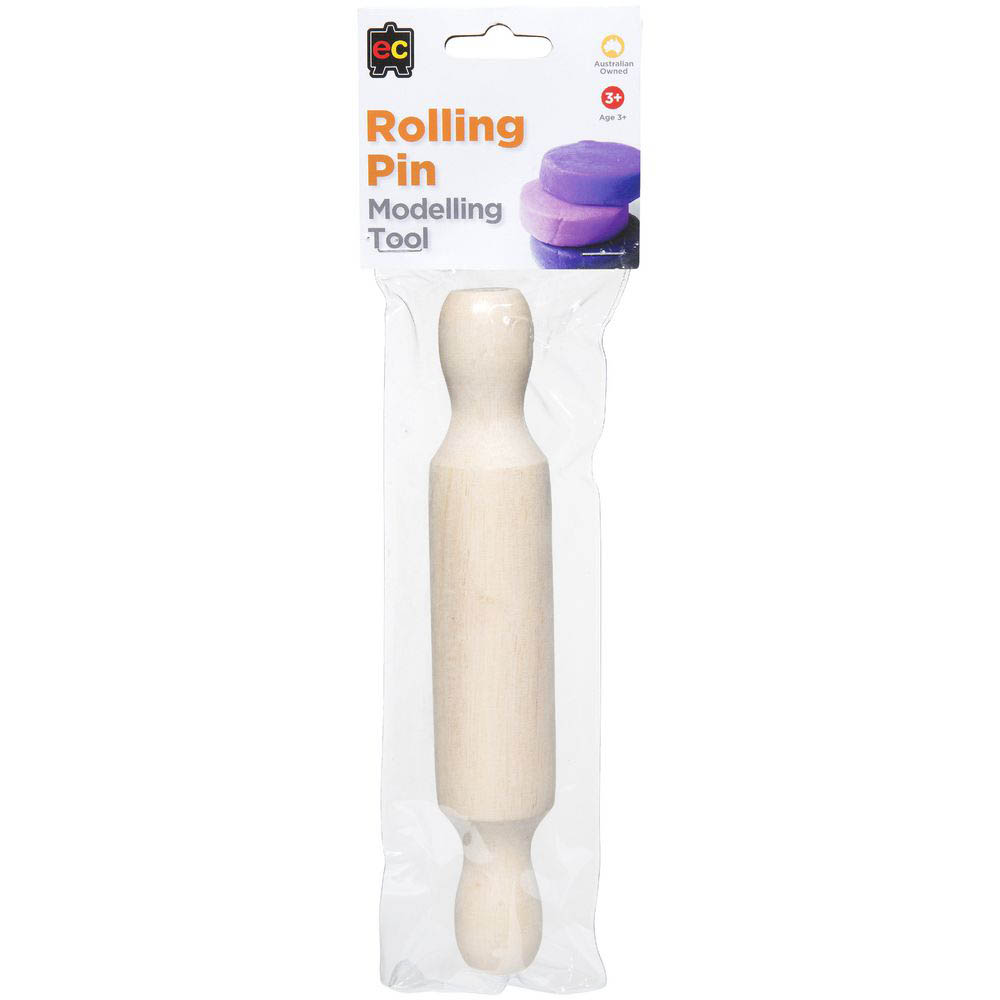 Image for EDUCATIONAL COLOURS WOODEN ROLLING PIN 225MM from OFFICE NATIONAL CANNING VALE