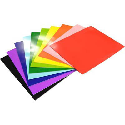 Image for RAINBOW SURFACE BOARD 290GSM 510 X 640MM ASSORTED PACK 100 from Mackay Business Machines (MBM) Office National