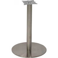 rapidline round table frame 900mm stainless steel