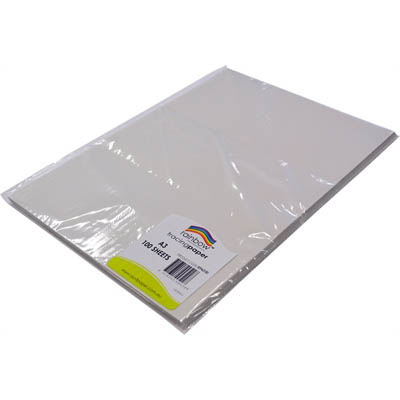 Image for RAINBOW TRACING PAPER 90GSM A3 WHITE PACK 100 from Office National Perth CBD