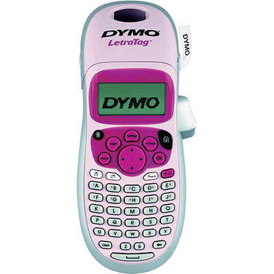 Image for DYMO LT100-H LETRATAG HANDHELD PERSONAL LABEL MAKER PINK from Chris Humphrey Office National