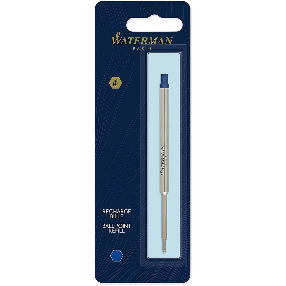 Image for WATERMAN MAXIMA BALL PEN REFILL MEDIUM 1.0MM BLUE from Coleman's Office National