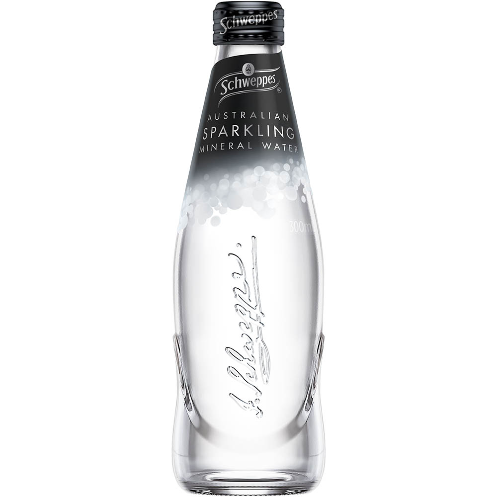 Image for SCHWEPPES SPARKLING MINERAL WATER 300ML BOX 12 from Office National