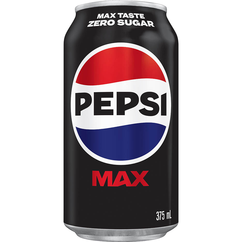 Image for PEPSI MAX CAN 375ML PACK 30 from Angletons Office National