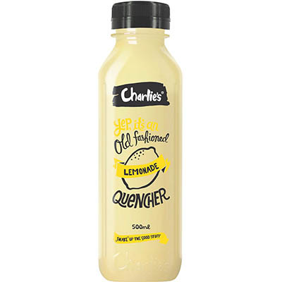 Image for CHARLIES LEMONADE QUENCHER 500ML CARTON 12 from Office National Barossa