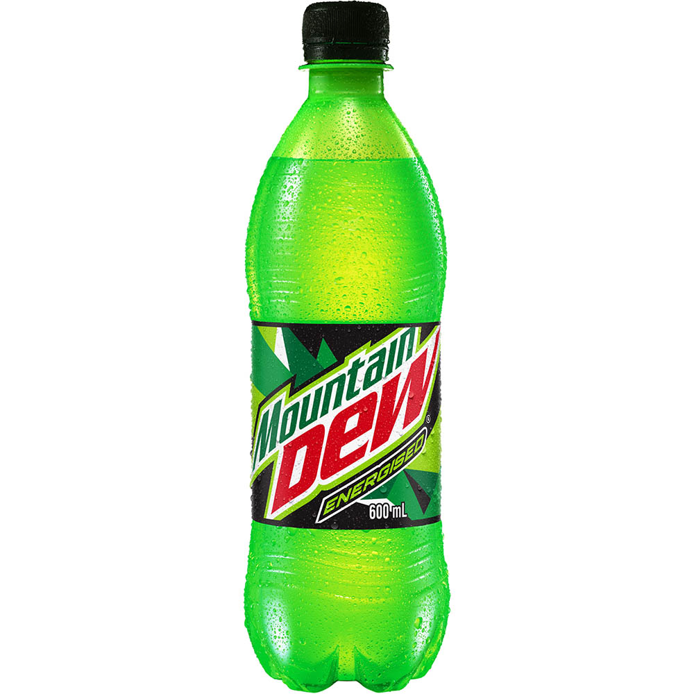 Image for MOUNTAIN DEW ENERGISED 600ML PACK 24 from Complete Stationery Office National (Devonport & Burnie)