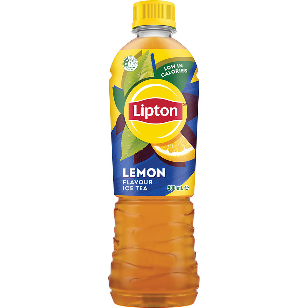 Image for LIPTON ICE TEA LEMON PET 500ML CARTON 24 from Our Town & Country Office National