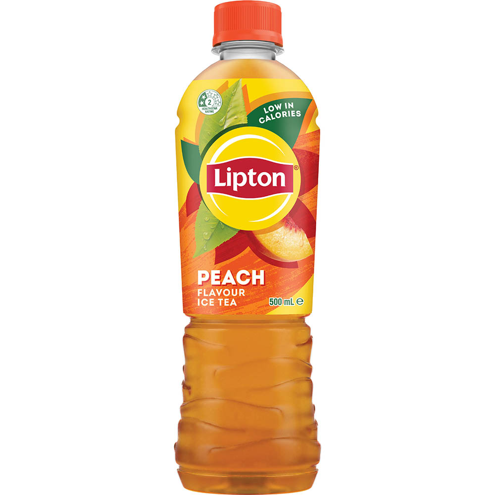 Image for LIPTON ICE TEA PEACH PET 500ML CARTON 24 from PaperChase Office National