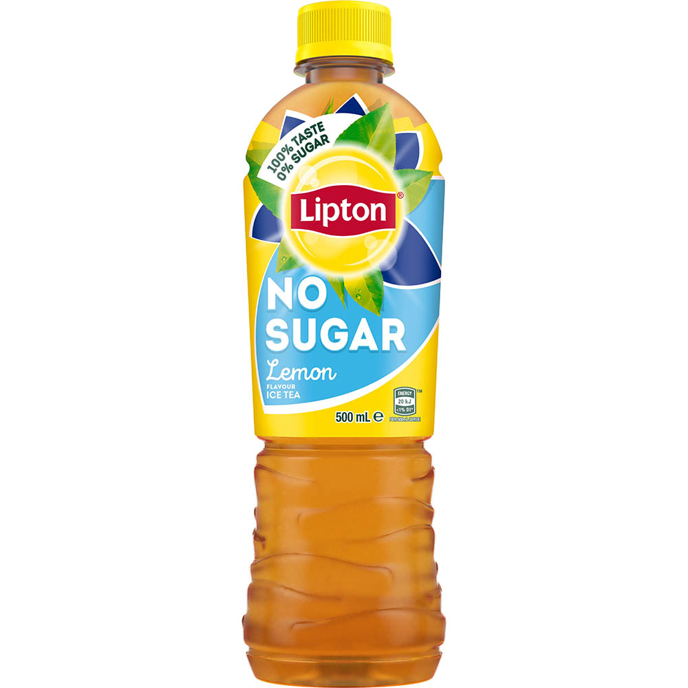 Image for LIPTON ICE TEA NO SUGAR LEMON 500ML from Express Office National
