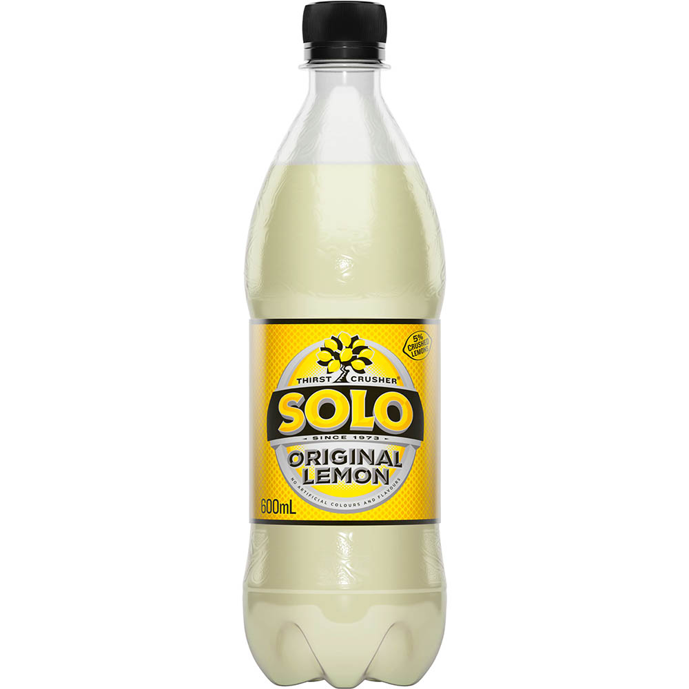 Image for SOLO ORIGINAL LEMON 600ML PACK 24 from Surry Office National