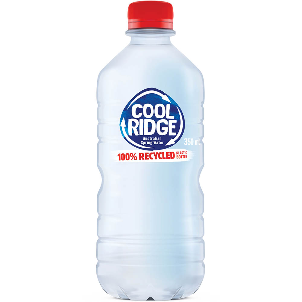 Image for COOL RIDGE STILL WATER PET 350ML CARTON 24 from Aztec Office National