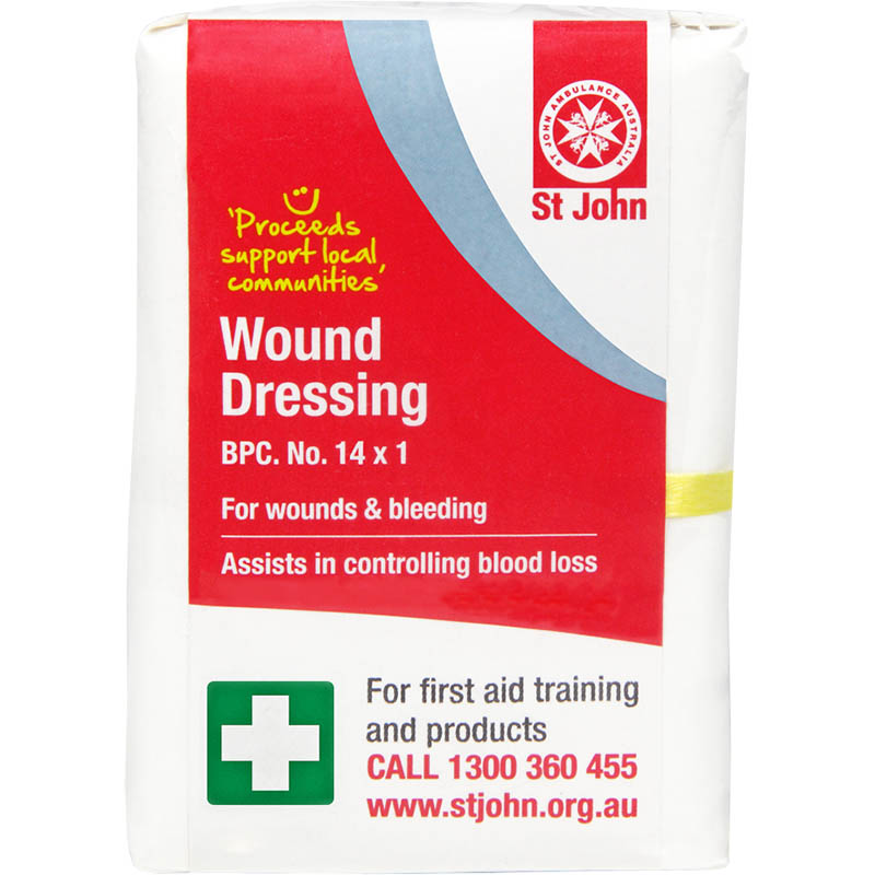 Image for ST JOHN WOUND DRESSING SIZE 14 from Connelly's Office National