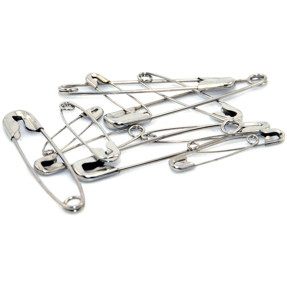 Image for ST JOHN SAFETY PINS ASSORTED SIZE PACK 12 from Office National Barossa
